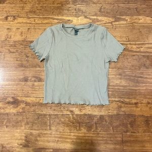 Green shirt from target, size medium.
